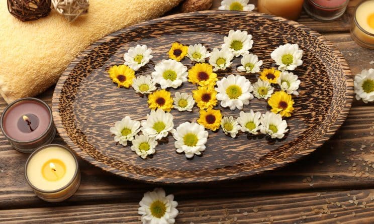 compresele cu mușețel